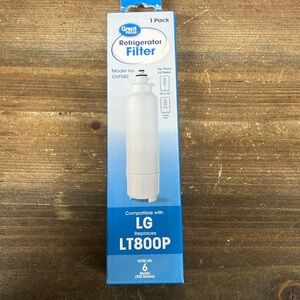 New & Sealed in Box Replacement Water Filter GVF042 LG Models LT800P‎